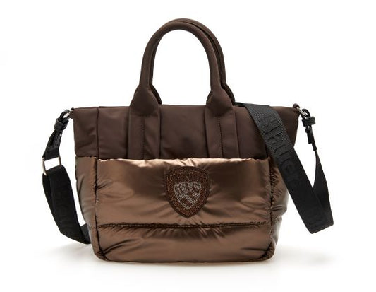 Blauer - Padded Polyester nylon tote bag metal