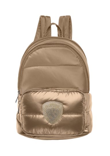 Blauer - Padded Polyester nylon backpack metal