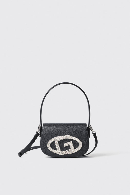 GAËLLE - REG SHOULDER STRAP CON CATENA E MAXI G CON STRASS