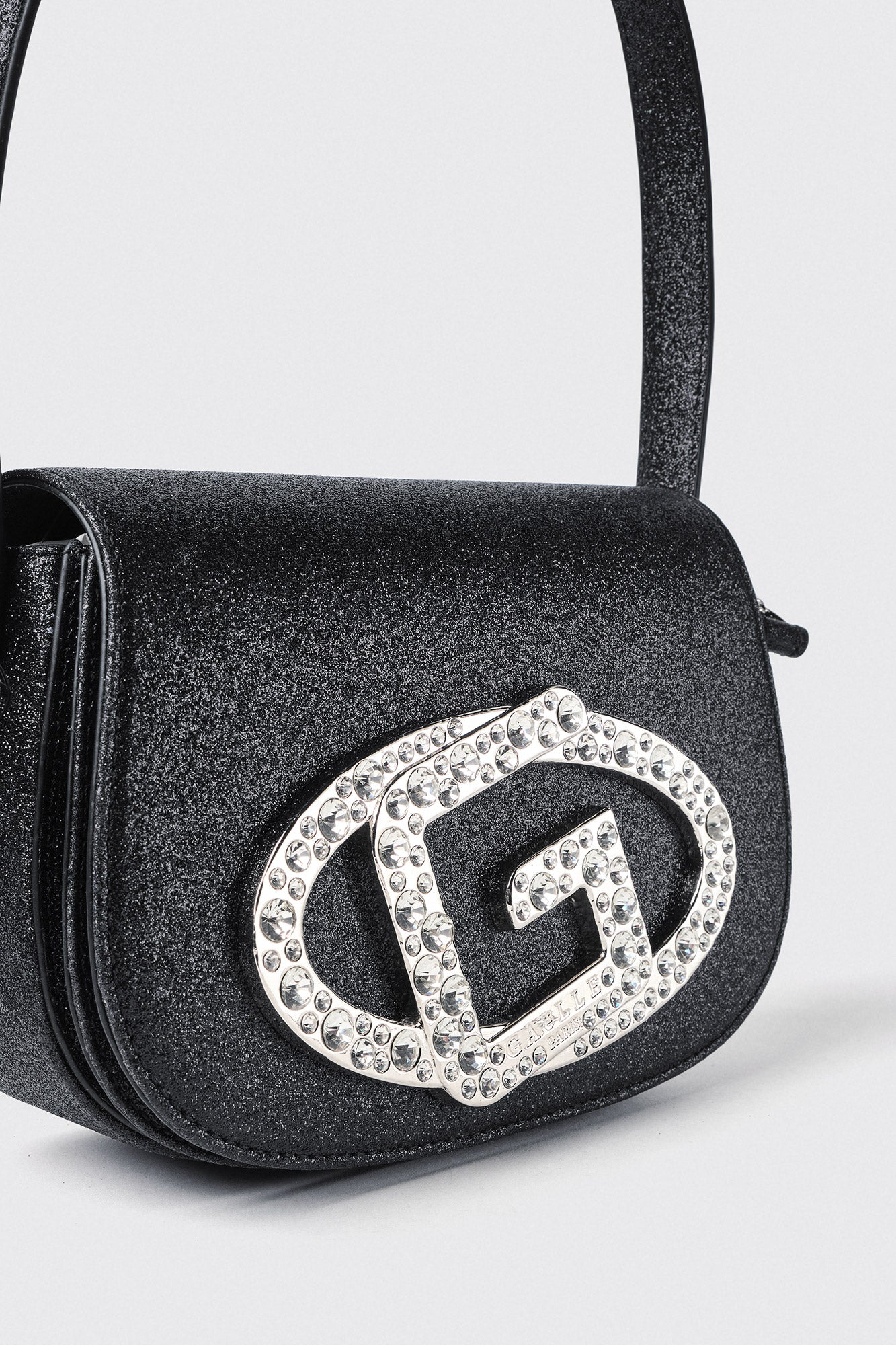 GAËLLE - REG SHOULDER STRAP CON CATENA E MAXI G CON STRASS