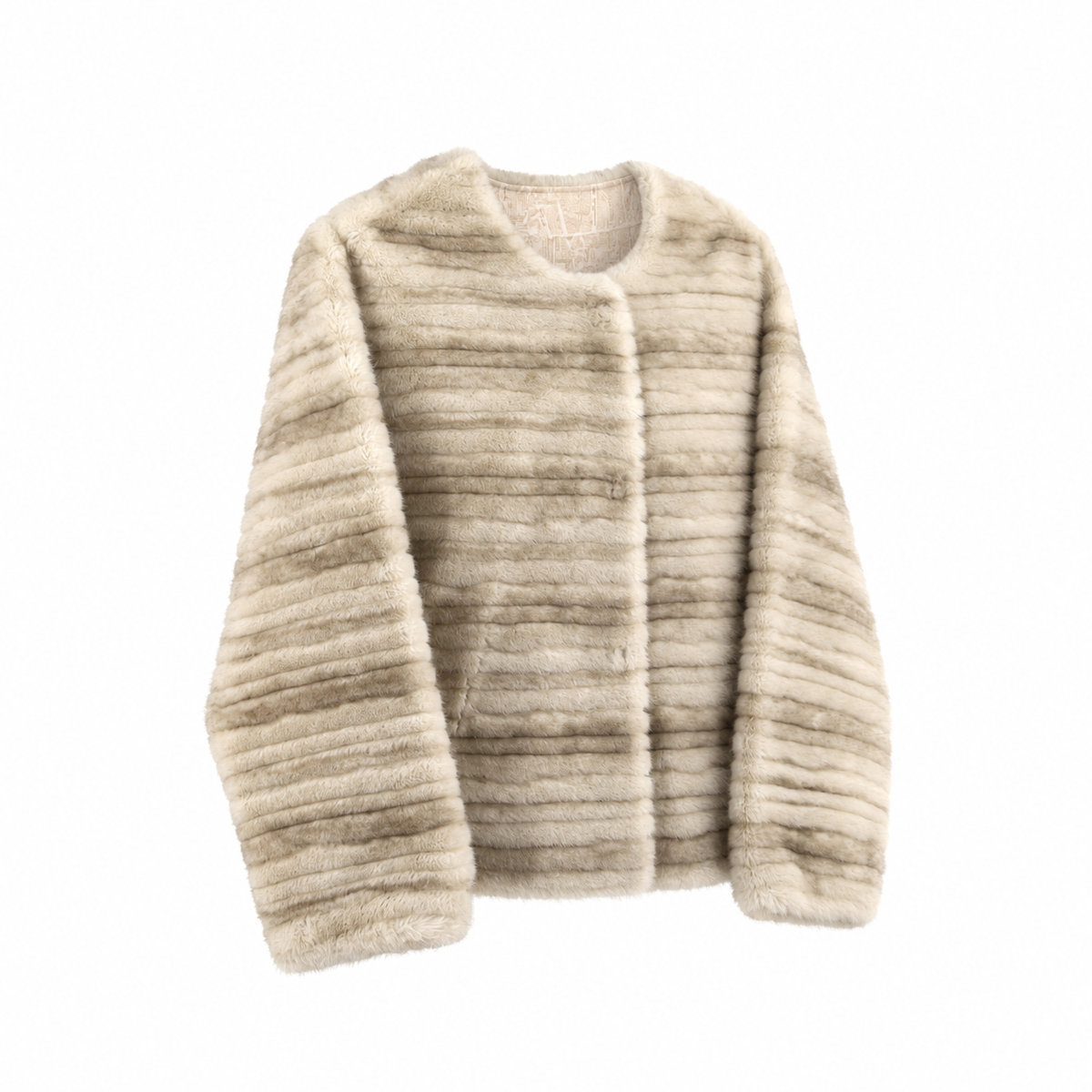 Ynot - Stripes Pelliccia Eco