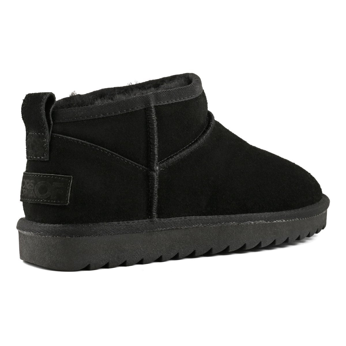 Colors of California - Miwo Sheepskin Stivale basso in pelle con fodera montone