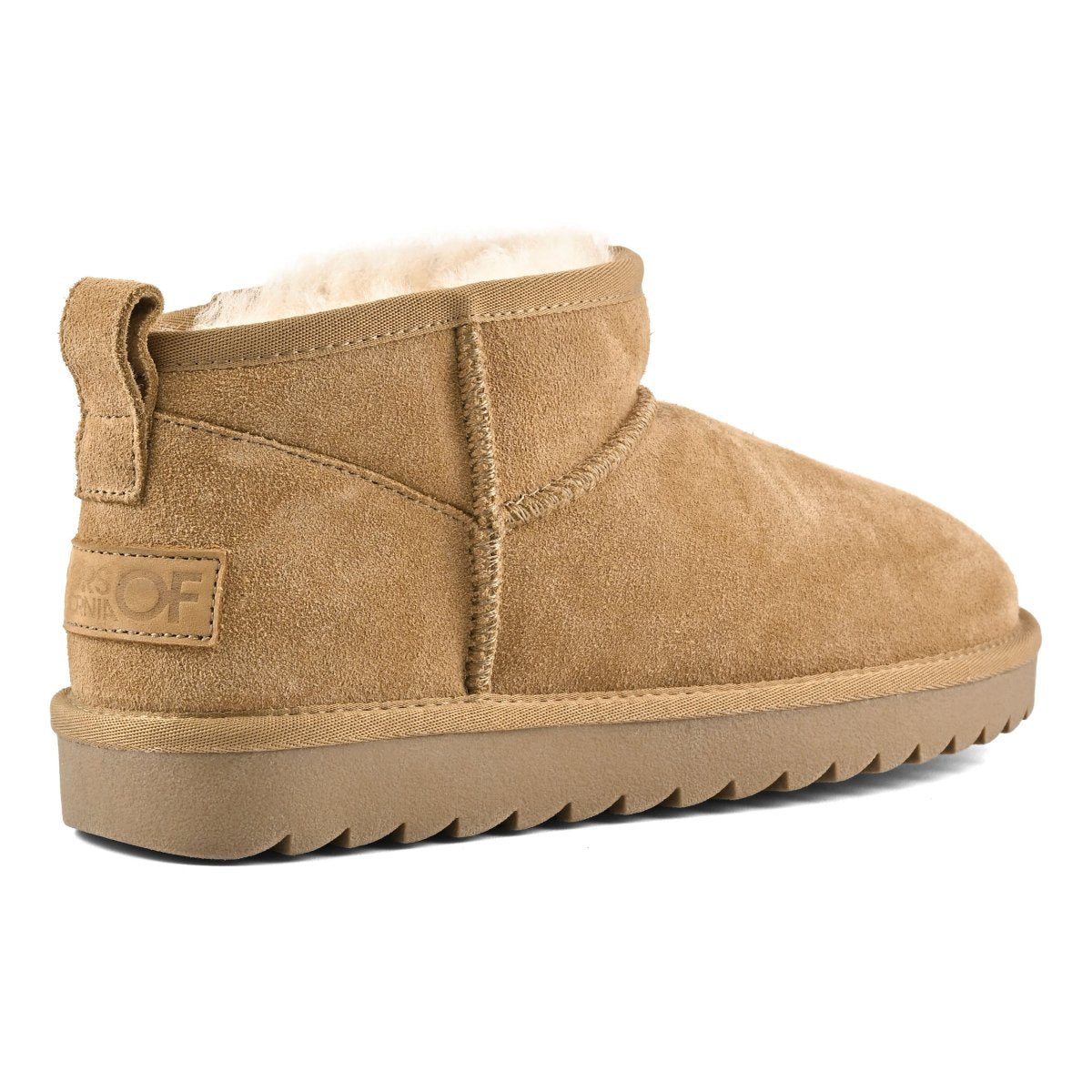 Colors of California - Miwo Sheepskin Stivale basso in pelle con fodera montone