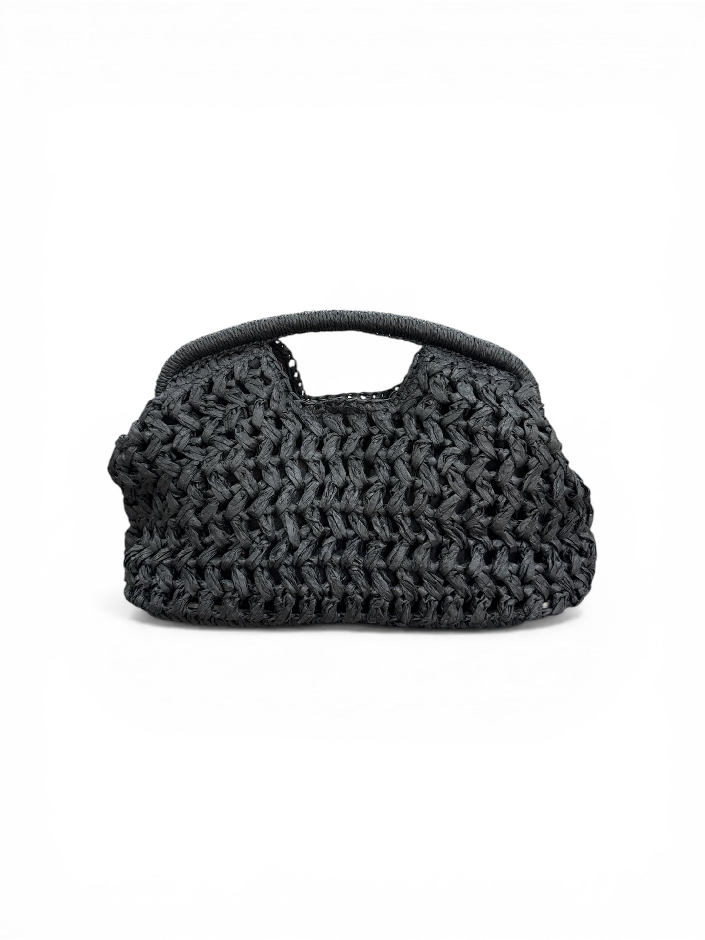 Clutch in rafia