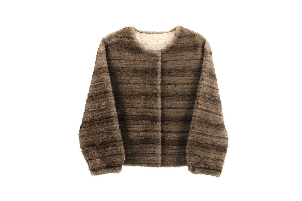 Ynot - Stripes Pelliccia Eco