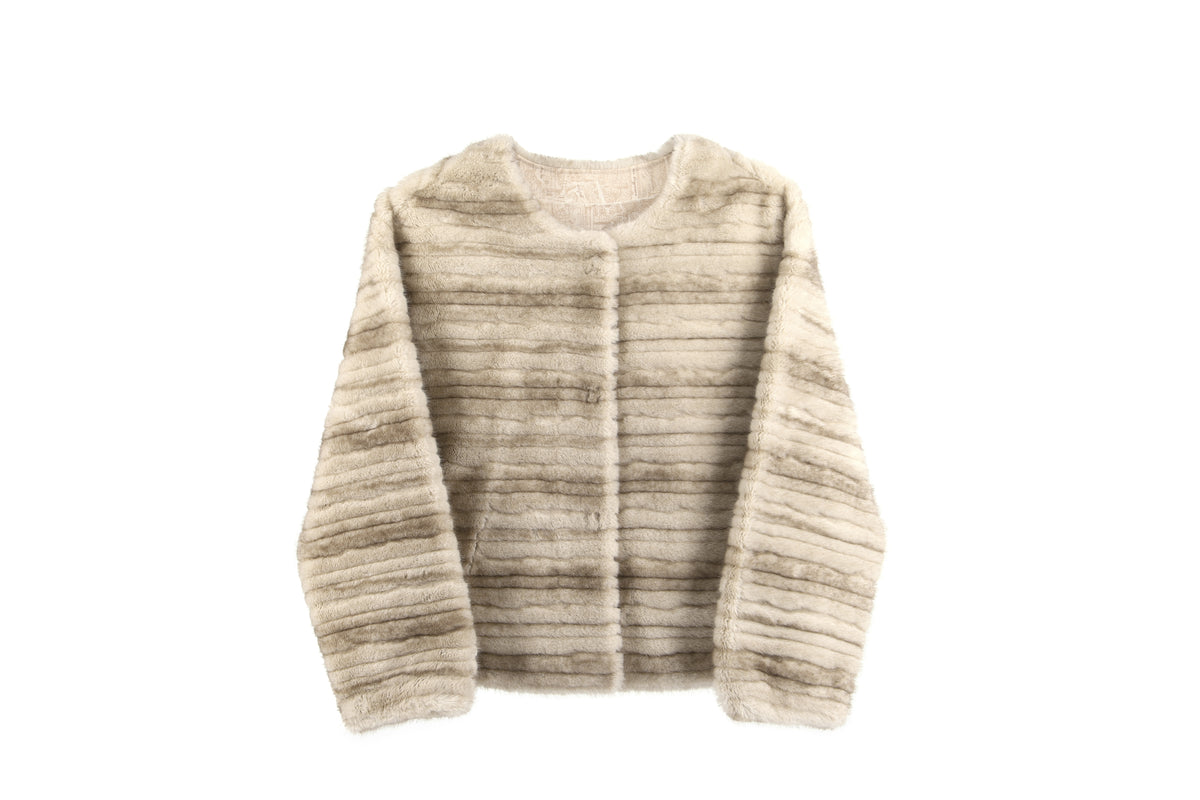 Ynot - Stripes Pelliccia Eco