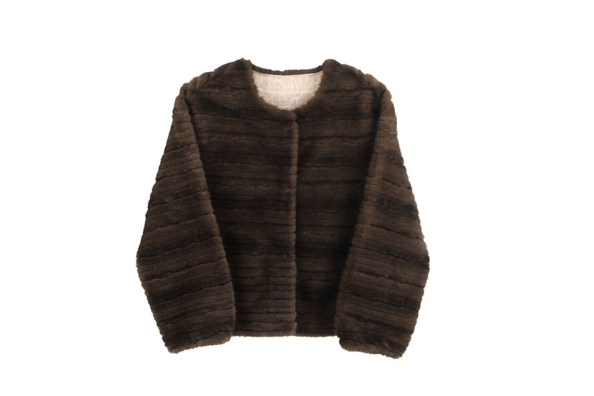 Ynot - Stripes Pelliccia Eco