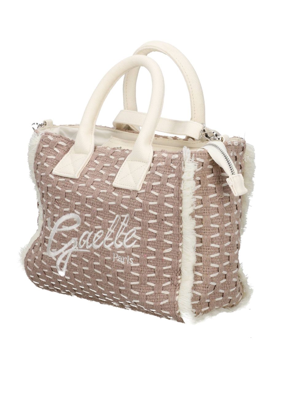Gaelle- regular shopper ricamo firma