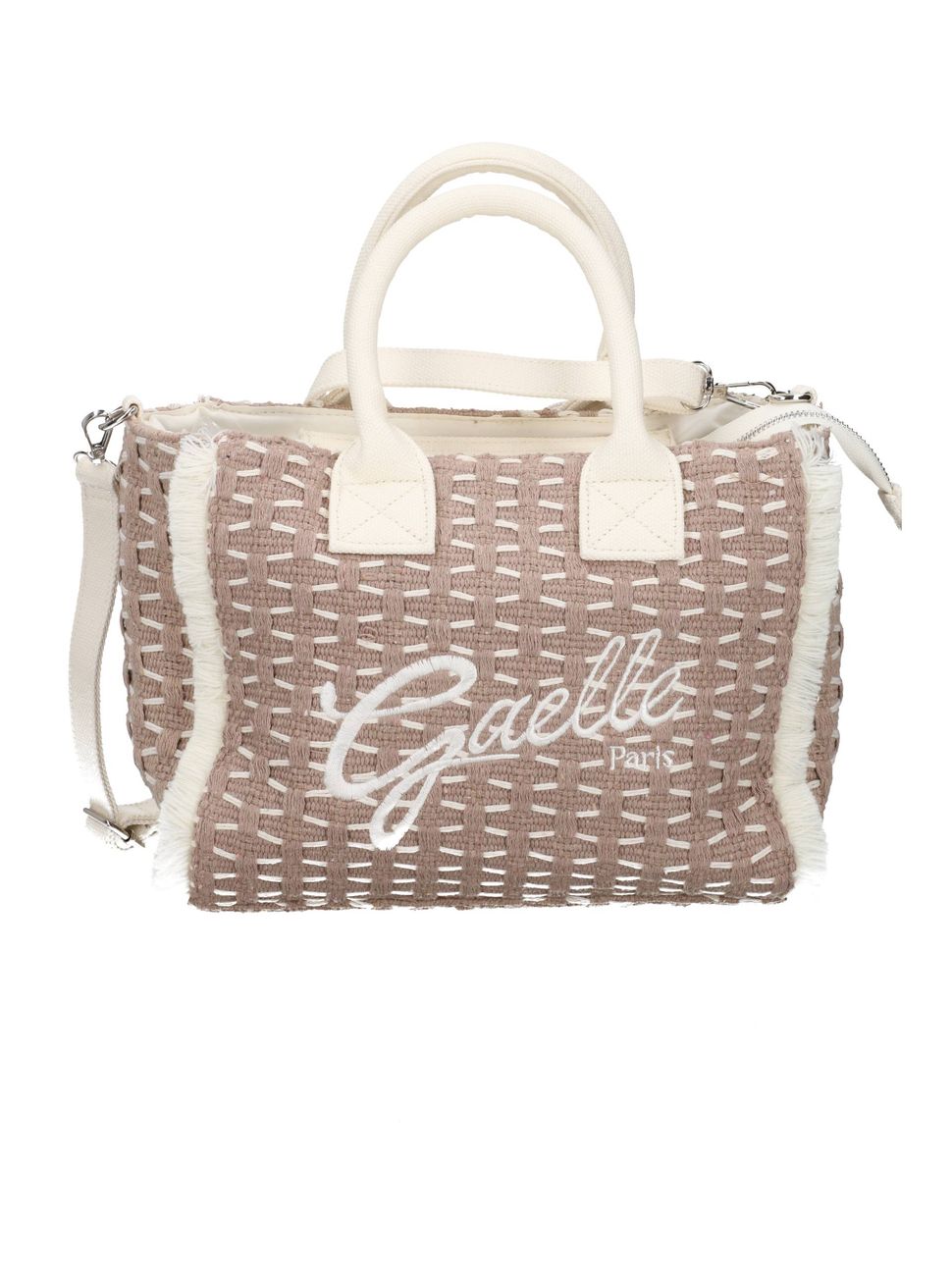 Gaelle- regular shopper ricamo firma