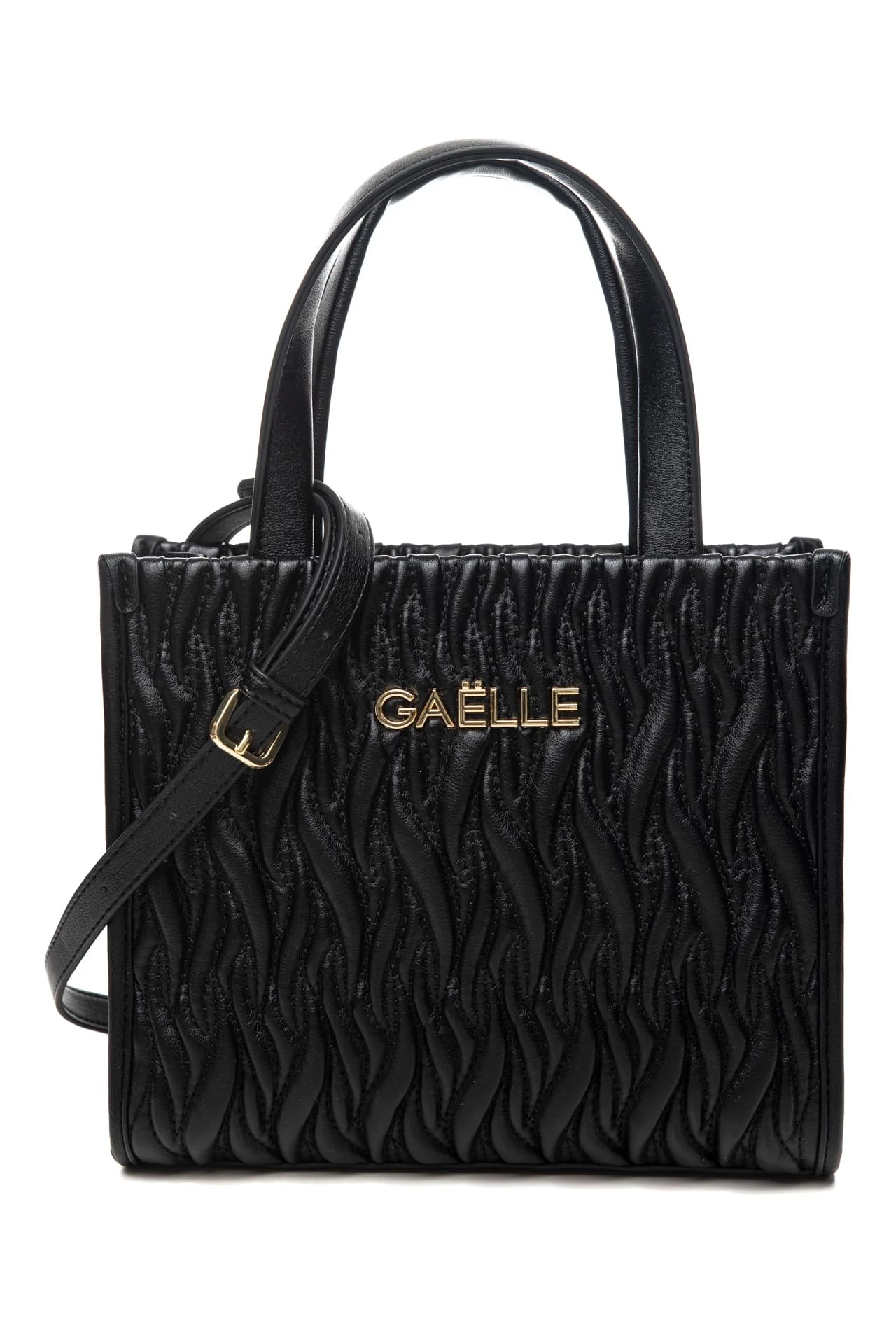 Gaëlle - Reg Shopper Plissè con logo in metallo