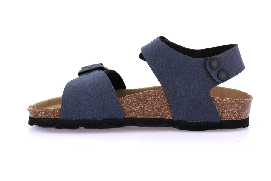 Grünland - Sandalo doppia fibbia in eco-suede | LUCE