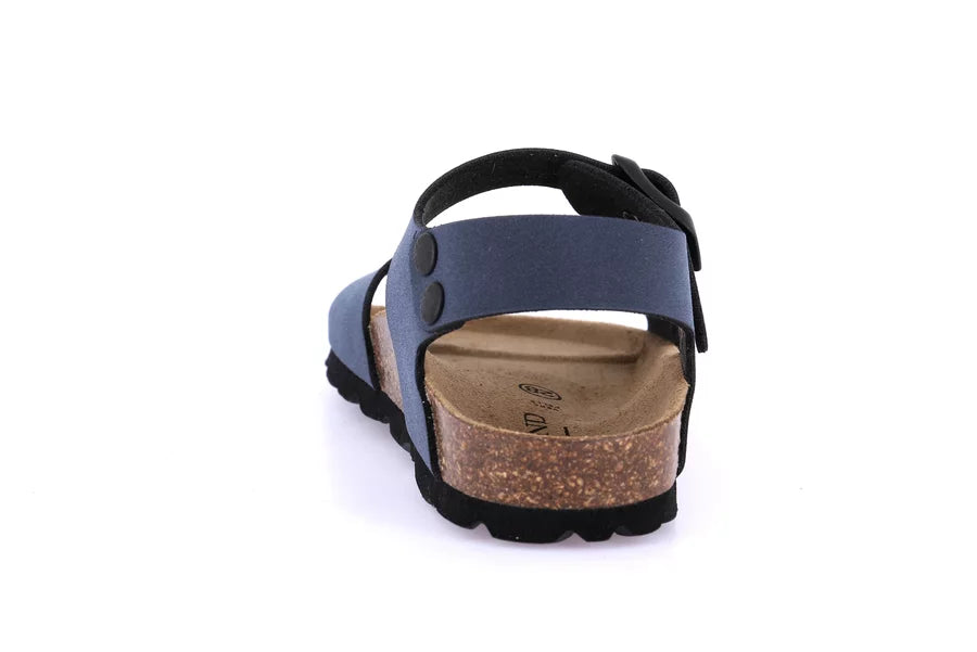 Grünland - Sandalo doppia fibbia in eco-suede | LUCE