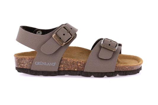 Grünland - Sandalo Bambino Nabuk sintetico SB0901 | LUCE