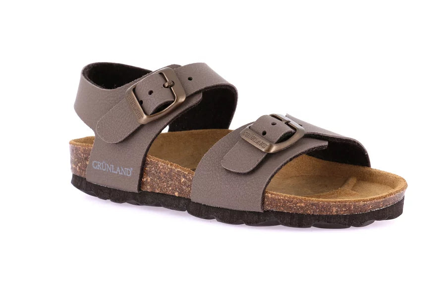Grünland - Sandalo Bambino Nabuk sintetico SB0901 | LUCE