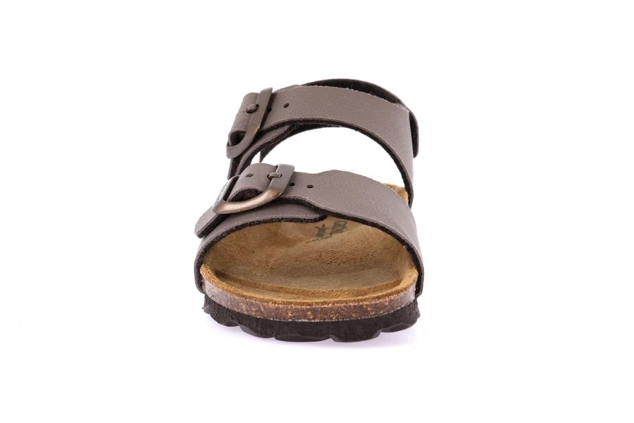 Grünland - Sandalo Bambino Nabuk sintetico SB0901 | LUCE