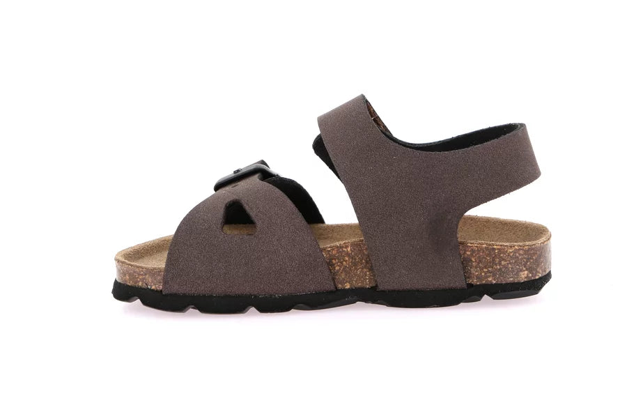 Grünland - Sandaletto minimal in eco-suede | ARIA