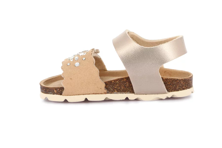 Grünland - Sandaletto multimateriale con brillantini | ARIA