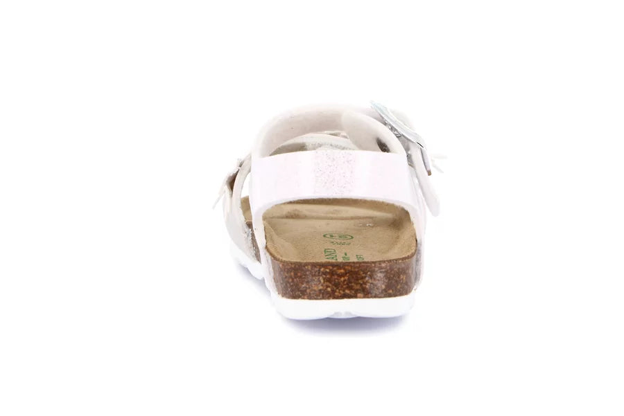 Grünland - Sandaletto con glitter e fiori applicati | ARIA