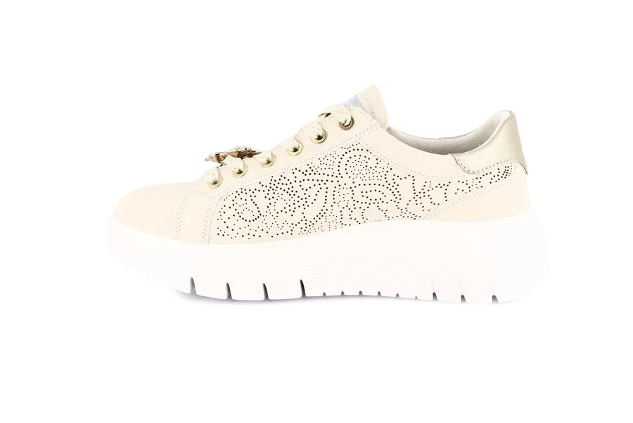 Grünland - Sneaker platform con zip e accessori | SEVA