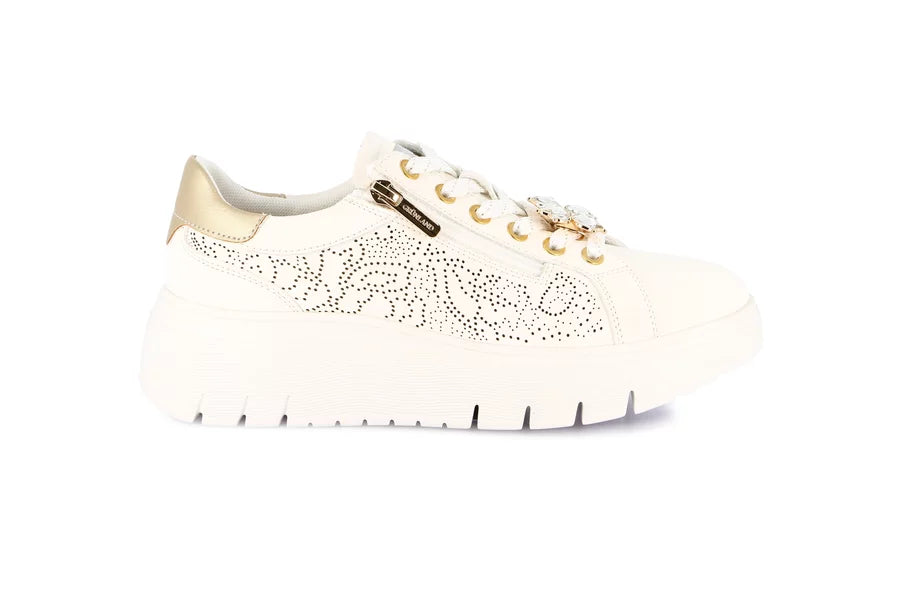 Grünland - Sneaker platform con zip e accessori | SEVA