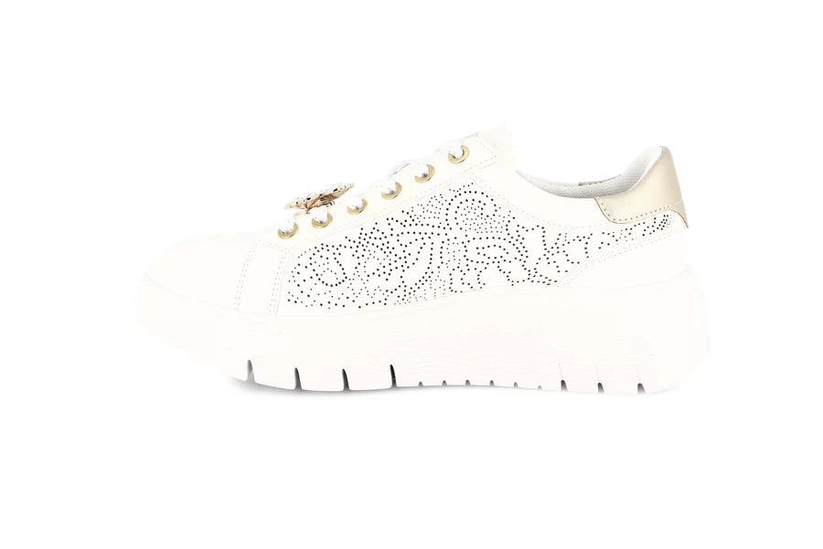Grünland - Sneaker platform con zip e accessori | SEVA