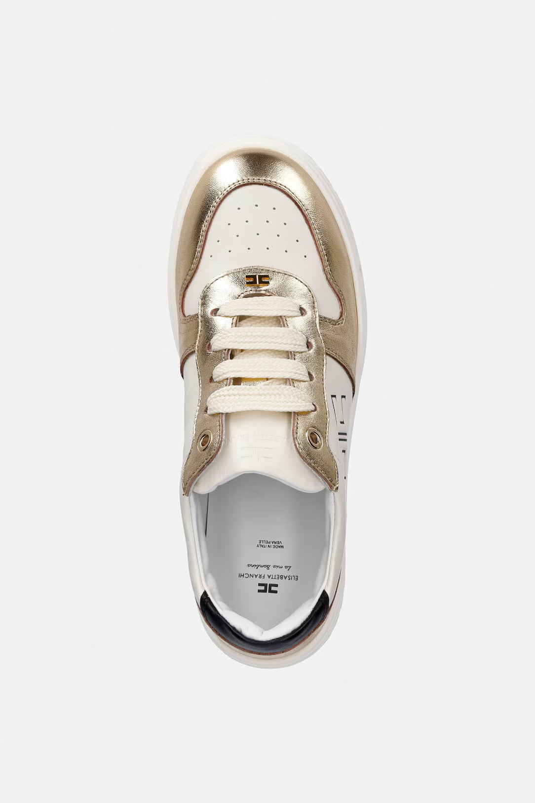 Elisabetta Franchi - Low Cut Lace-Up Sneaker