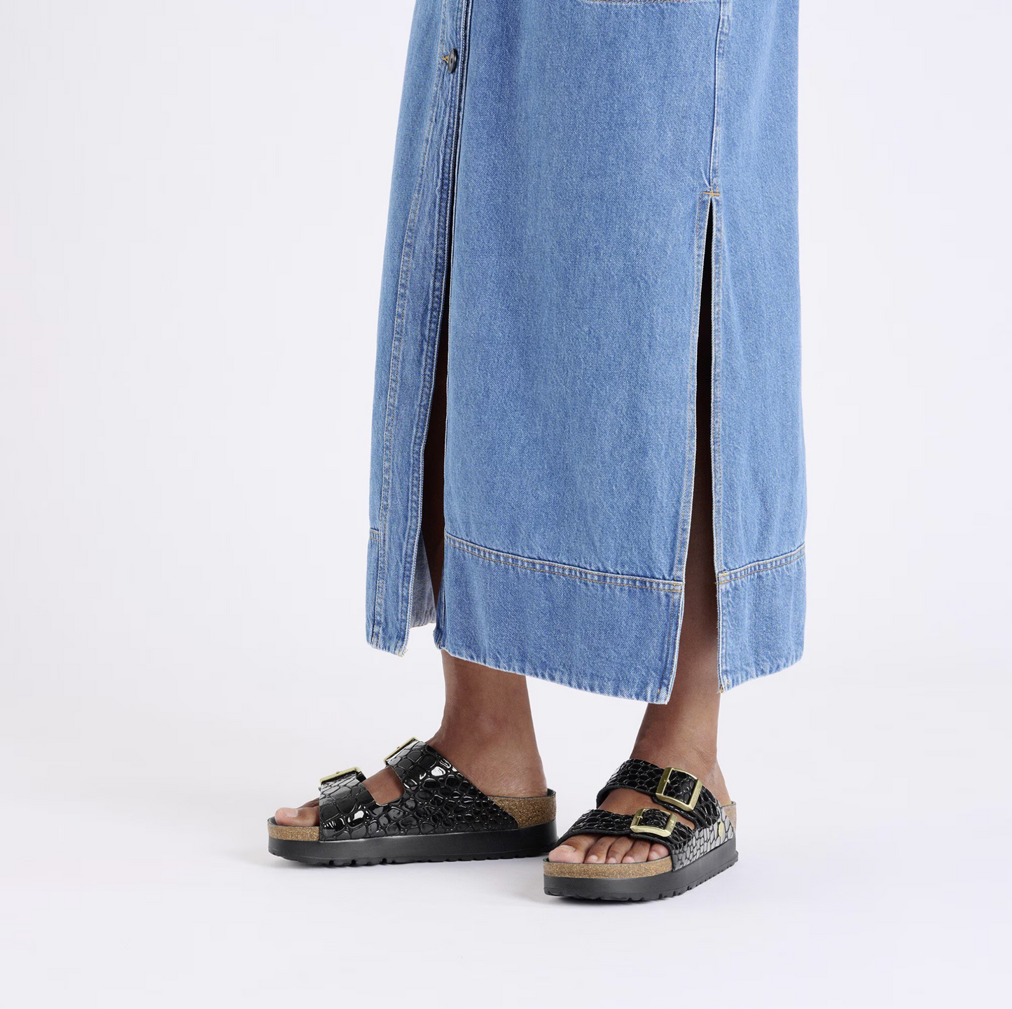 Birkenstock - Arizona Flex Platform Pelle vernice