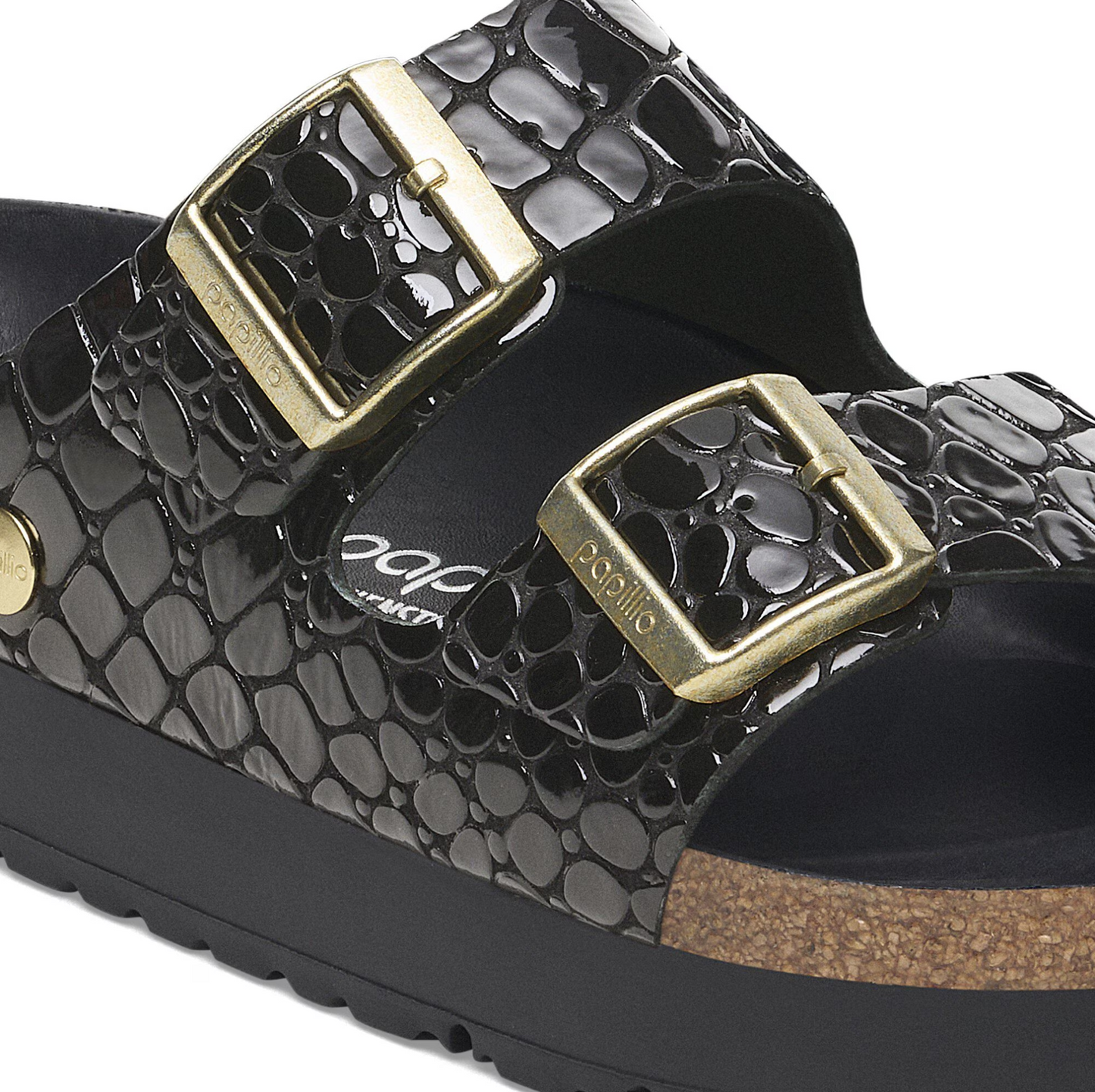 Birkenstock - Arizona Flex Platform Pelle vernice