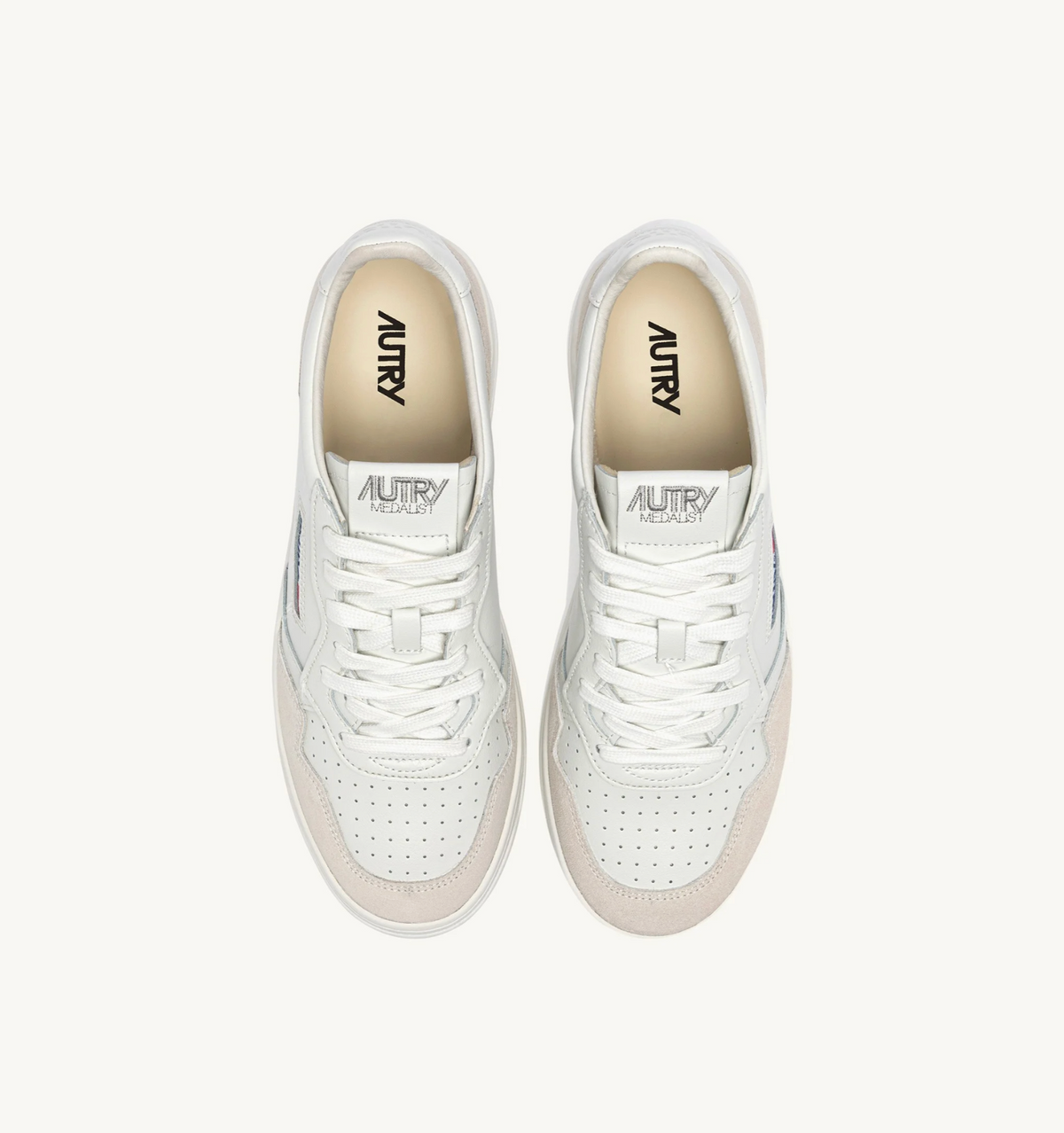 Autry - Sneakers Medalist Low in suede e pelle