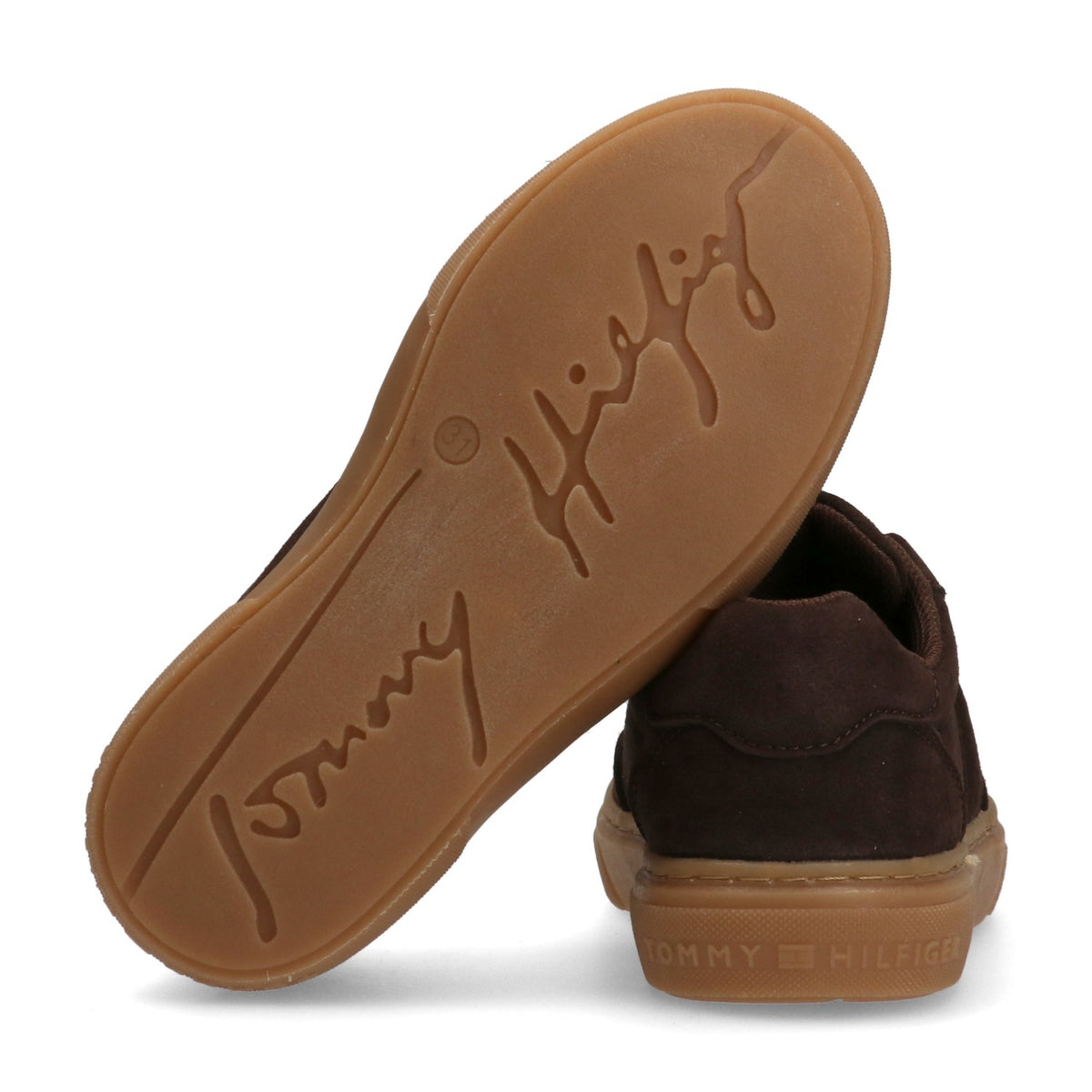 Tommy Hilfiger - Sneaker bassa allacciata moro