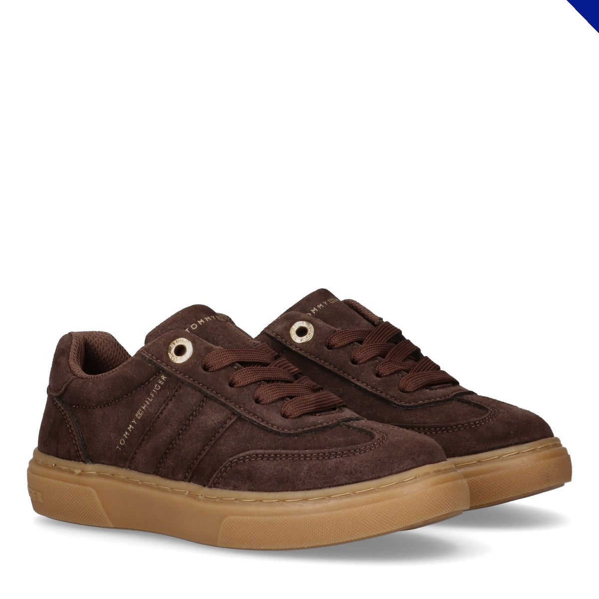 Tommy Hilfiger - Sneaker bassa allacciata moro
