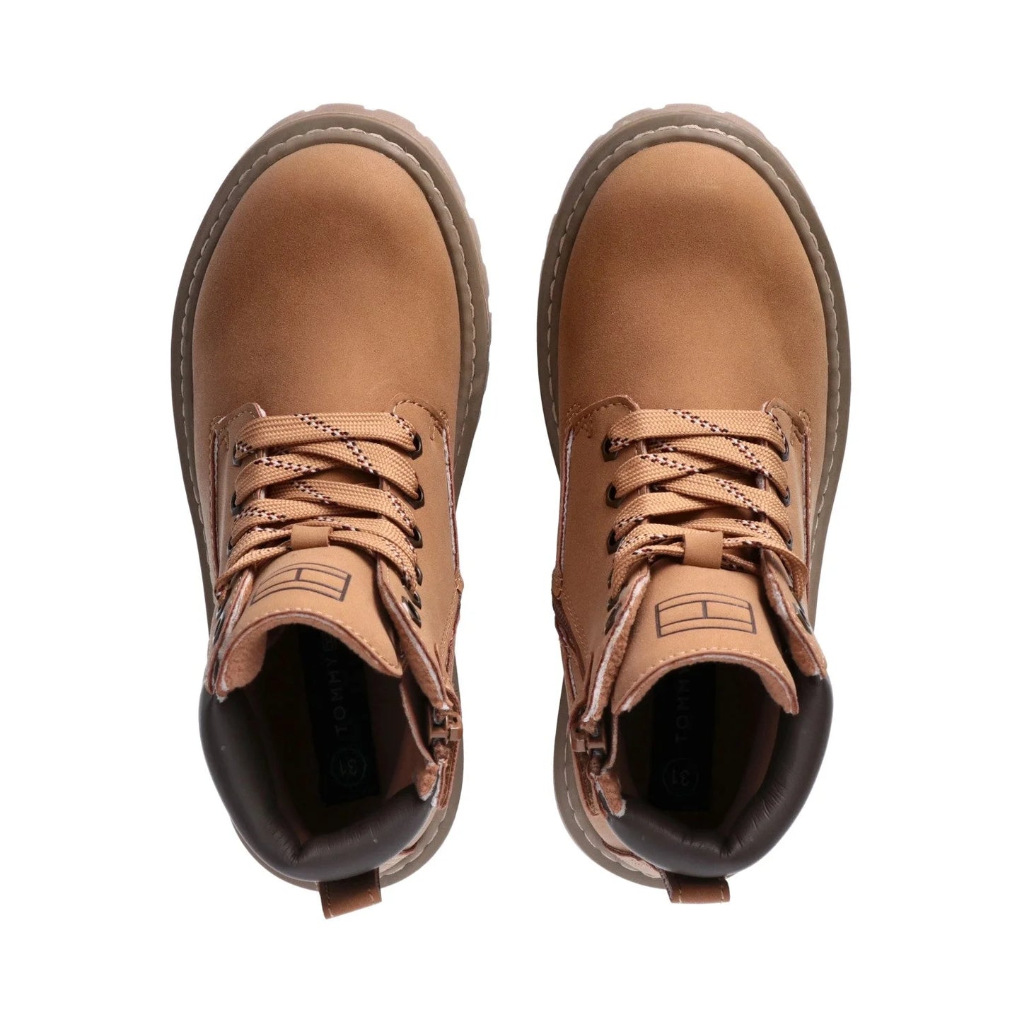 Tommy Hilfiger - Lace up bootie ochre