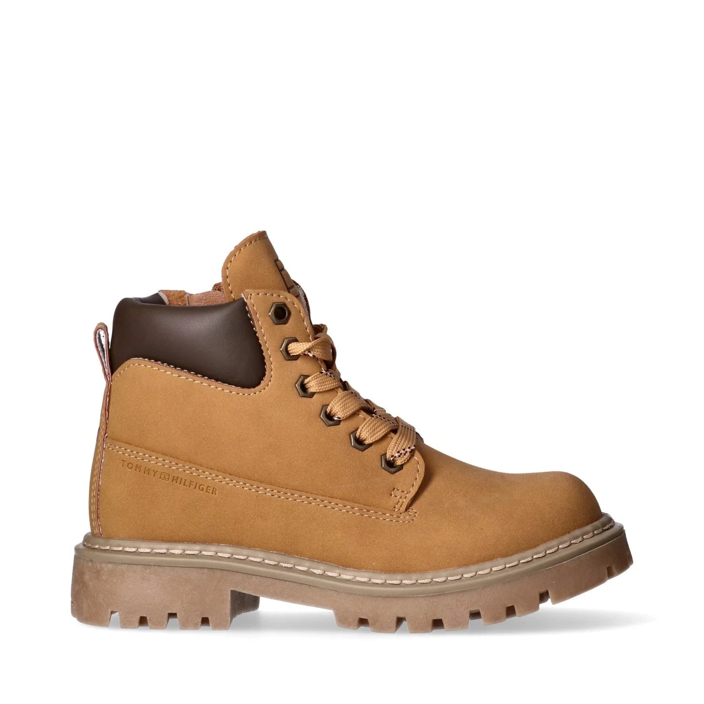 Tommy Hilfiger - Lace up bootie ochre