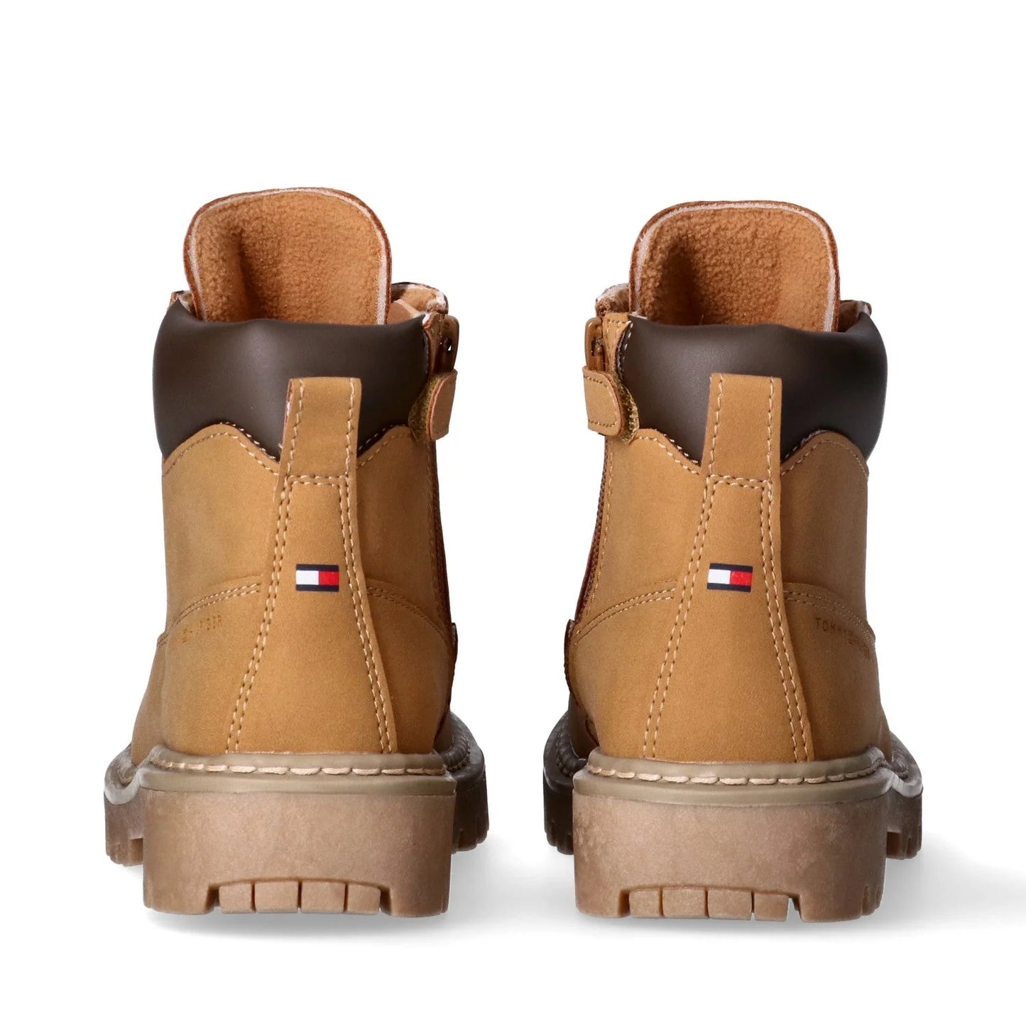 Tommy Hilfiger - Lace up bootie ochre