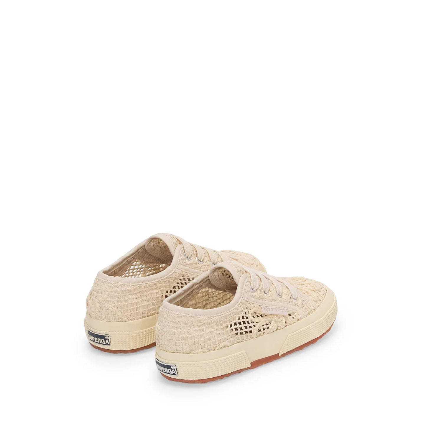 Superga- 2750 Kids Net Flower Crochet