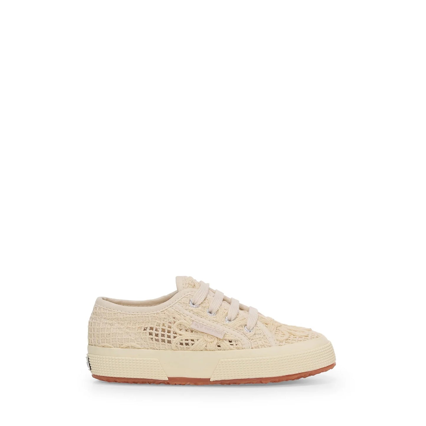 Superga- 2750 Kids Net Flower Crochet