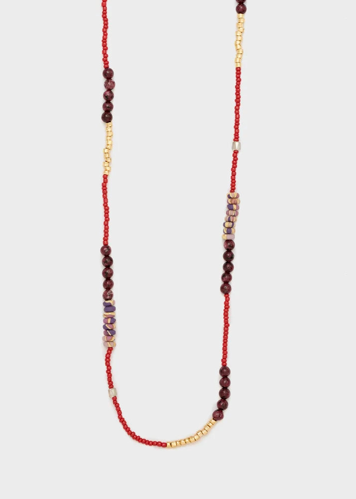 Nalí - Collana Milly con pietre naturali