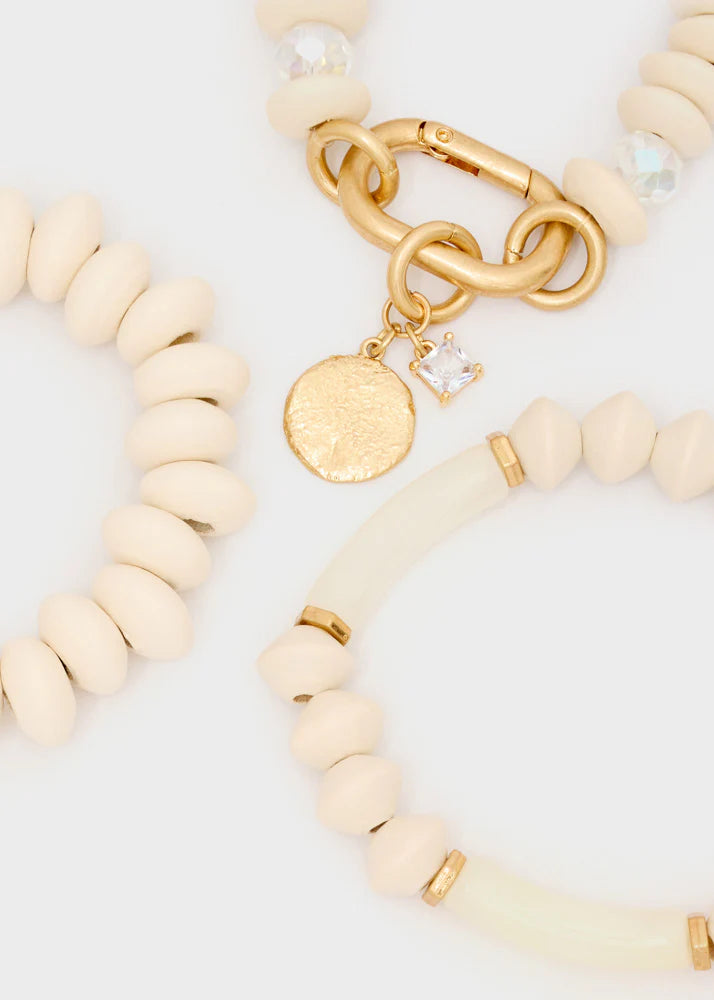 Nali - set bracciali in legno