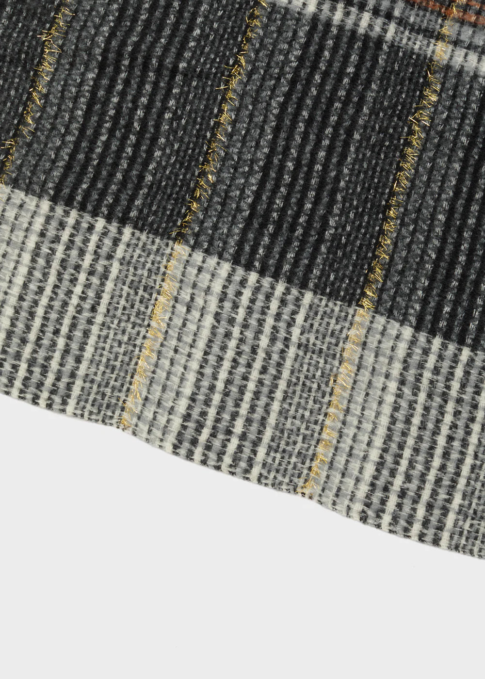 Nalì- sciarpa brit check+lurex