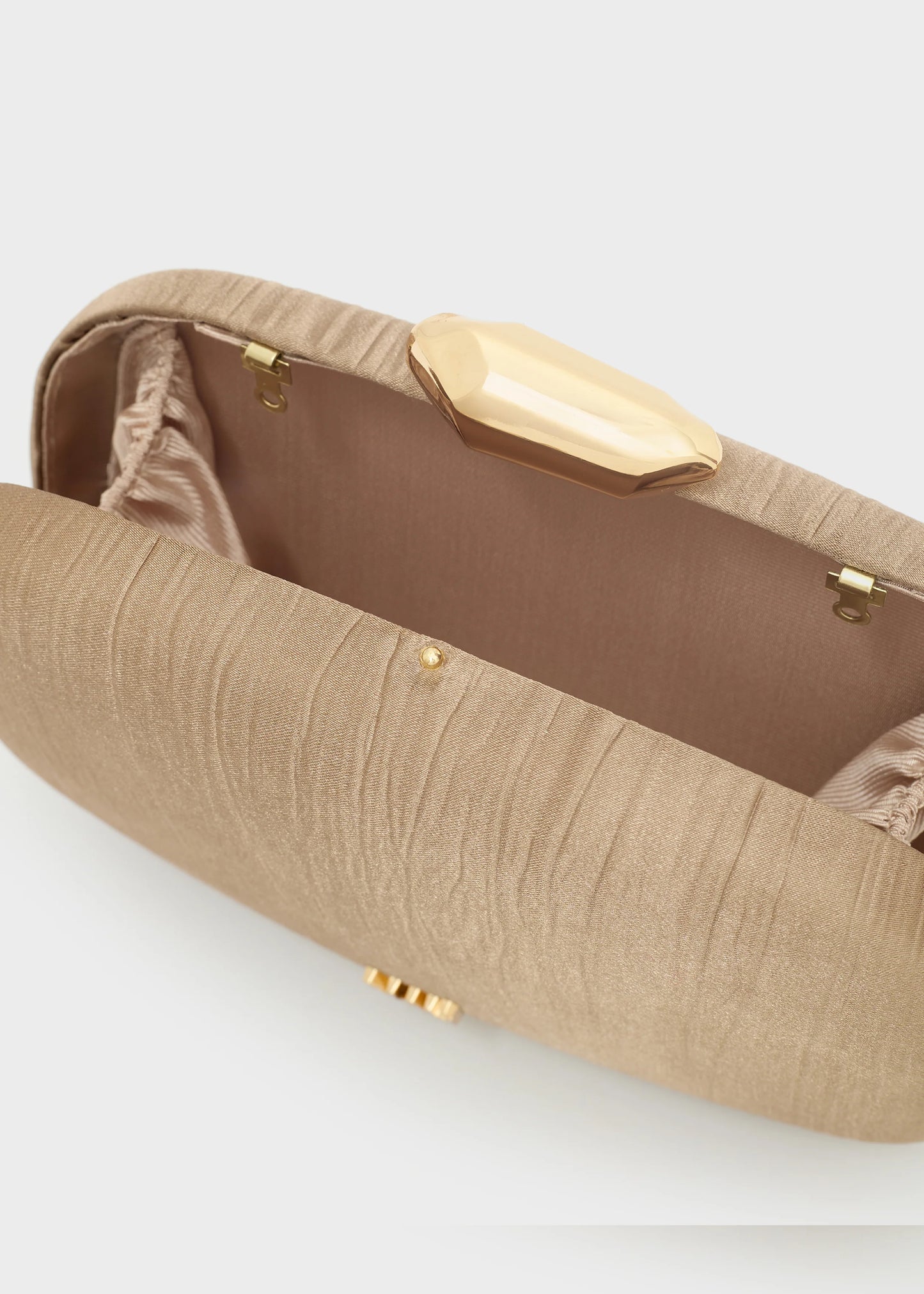 Nali - clutch nadine plissè laminato