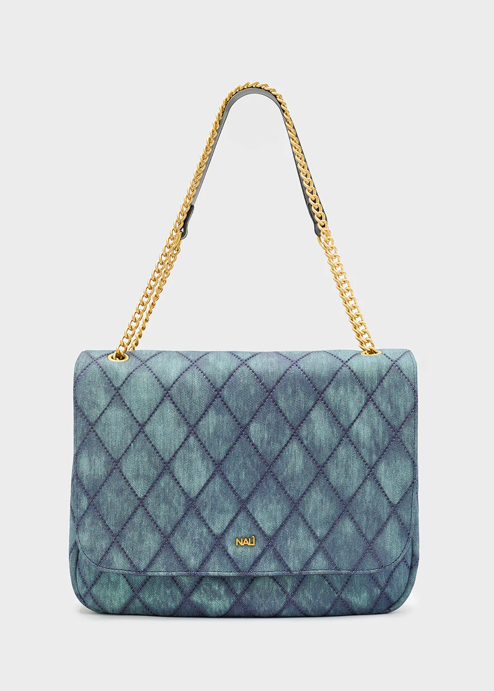 Nali- borsa demi flap spalla denim