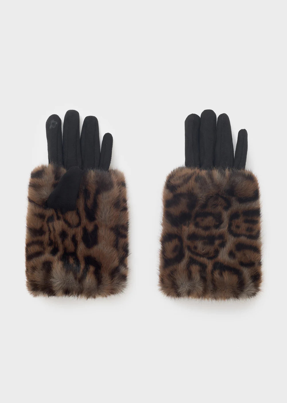 Nalì - Guanti Leopard Eco Fur