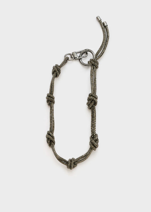 Nalì- portachiavi knot con pietre