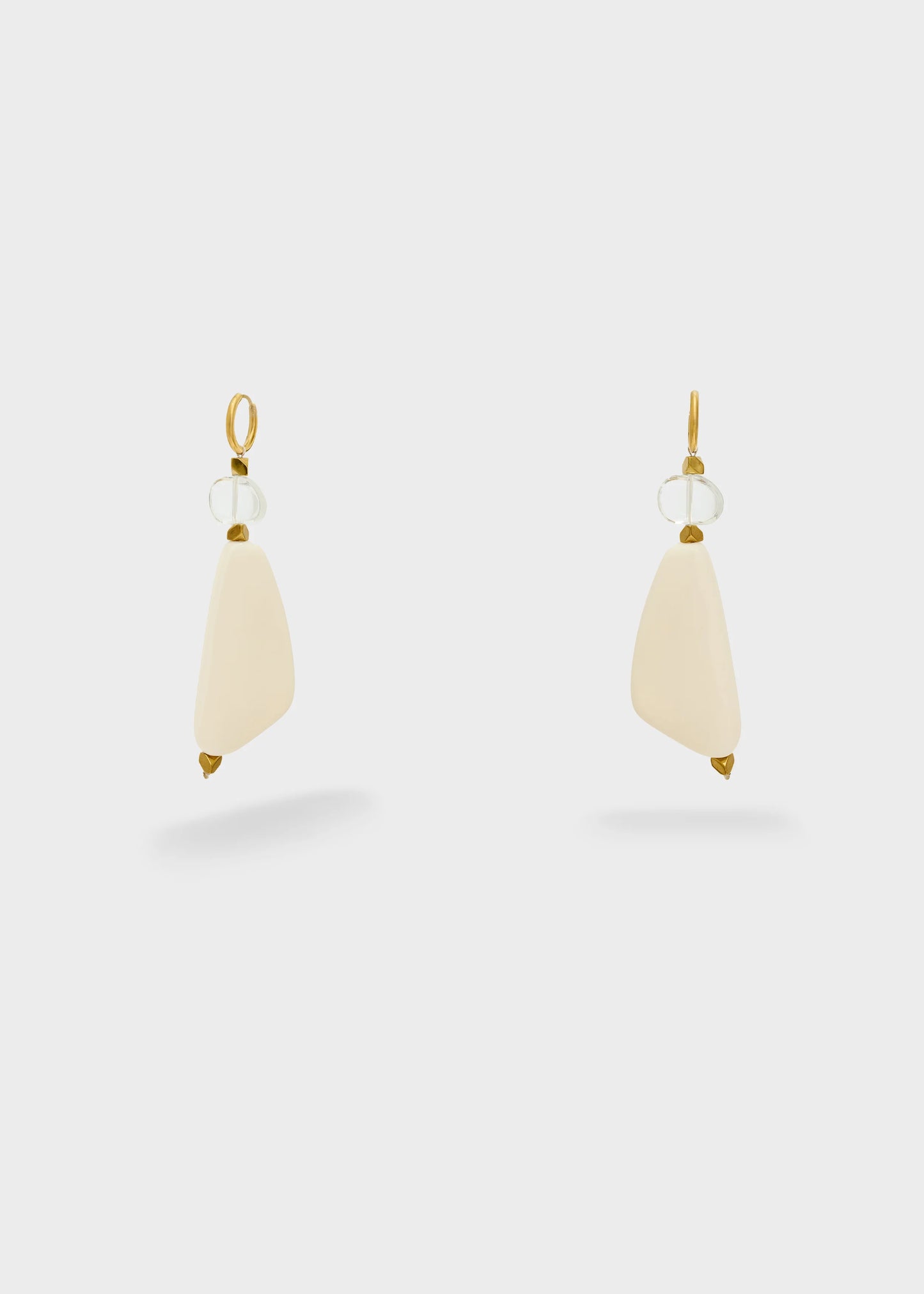 Nali - orecchini pendenti elemento resina