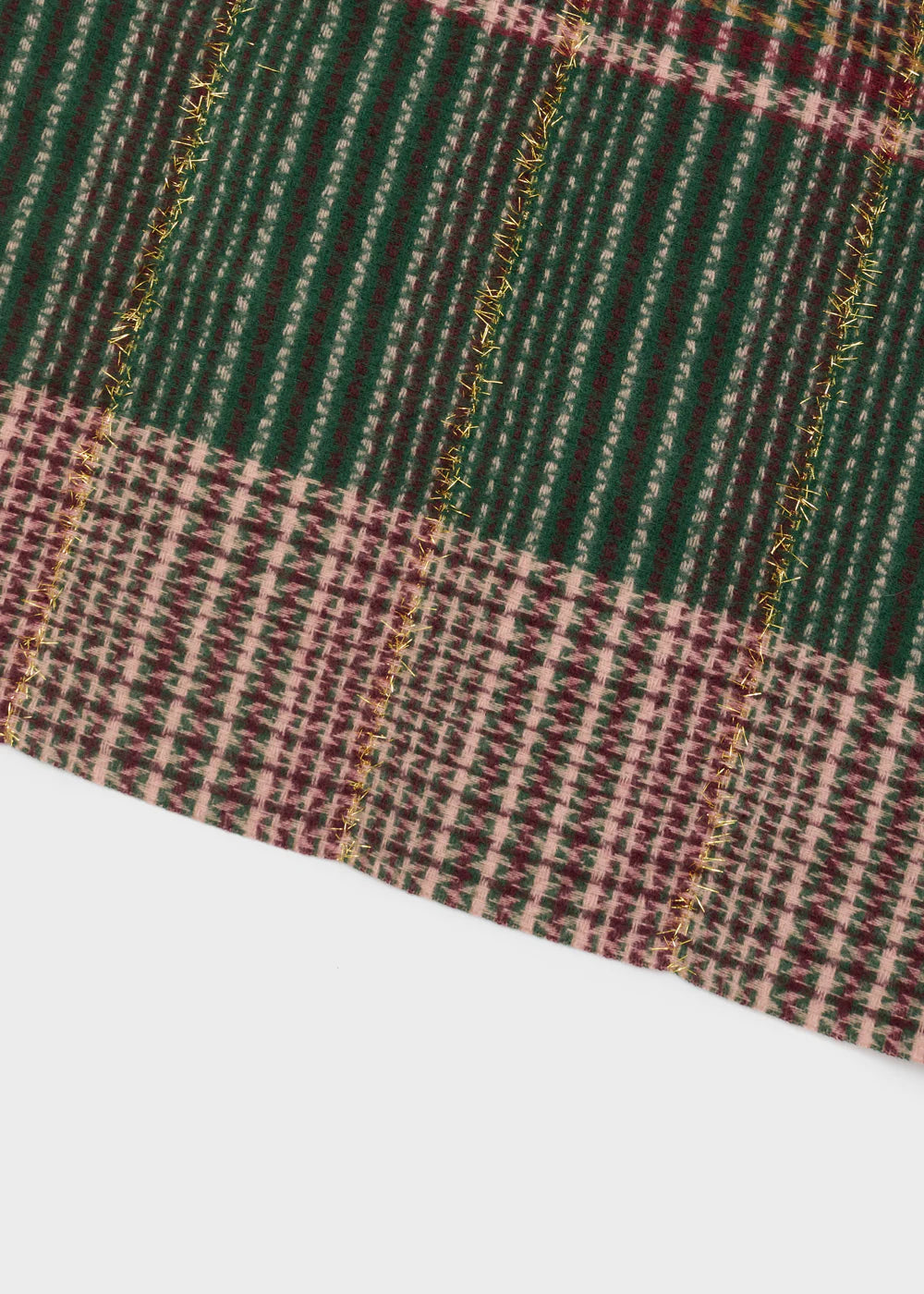 Nalì- sciarpa brit check+lurex