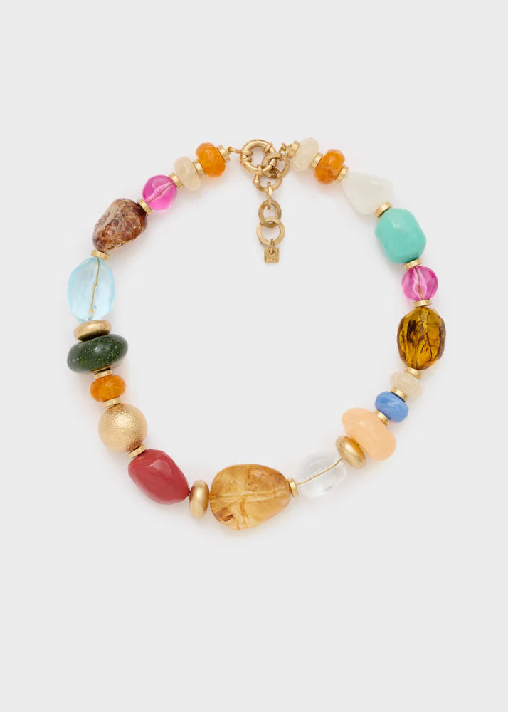 Nali -collana con elementi in resina