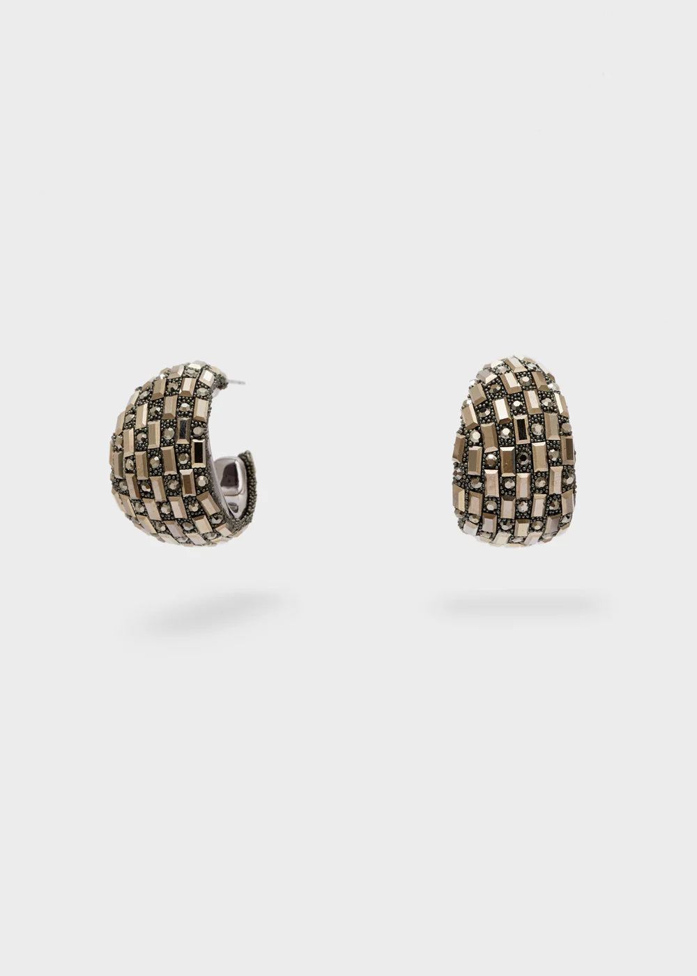 Nalì- orecchini dalia con pietre