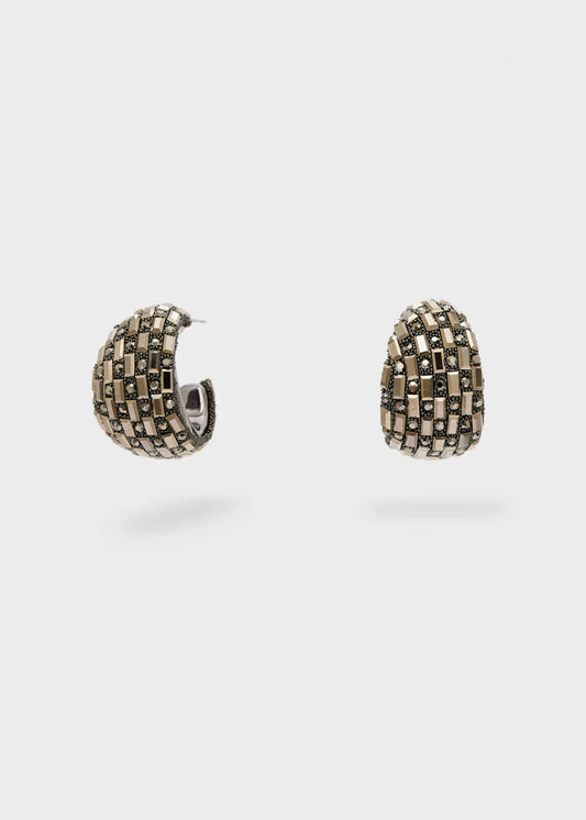 Nalì- orecchini dalia con pietre