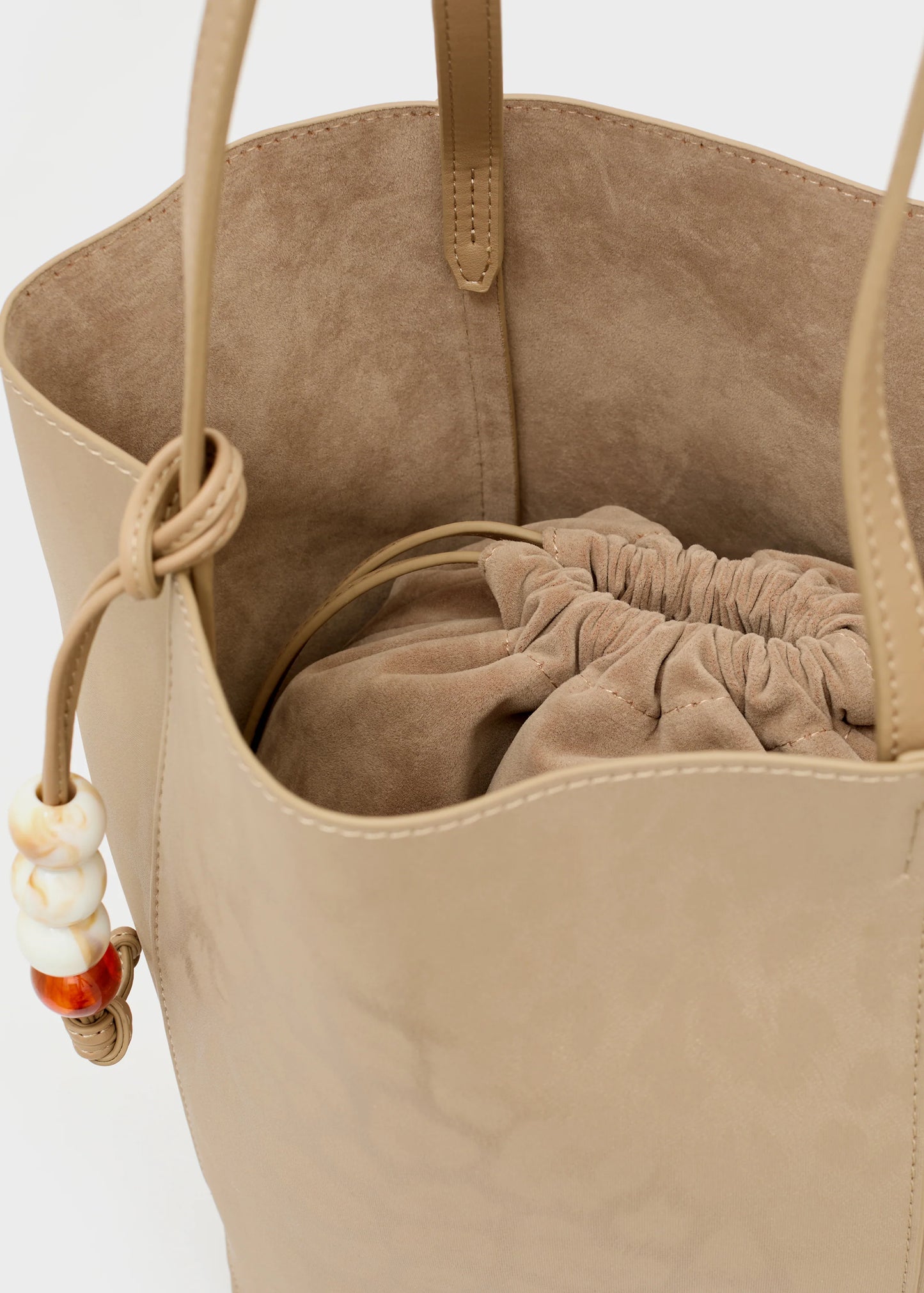 Nali -  borsa perth a spalla con ciondoli