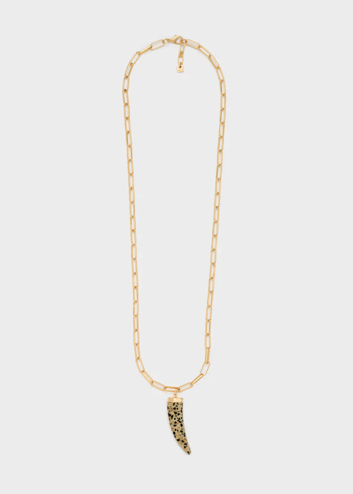 Nali - Collana Miry lunga con corno